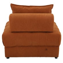 Bettina Corduroy Velvet Armless Lounge Chairs (Set of 2)
